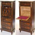 226French Louis XVI Style Secretary Abattant c1900
