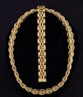Italian 14k Gold Necklace  Bracelet