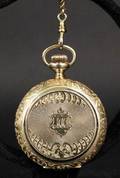 14k Gold MJ Kennedy Pocket Watch