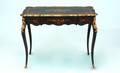 85 French Inlaid and Ormolu Louis XV Style Table