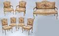 218 French 19th Century Louis XV Salon Suite