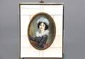 190 Antique Portrait Miniature on Ivory