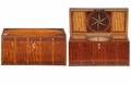 230 Regency Satinwood Tea Caddy