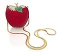 A Finesse La Model Red Crystal Apple Minaudiere