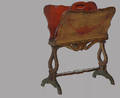 320 Antique Painted Print Rack