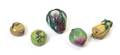 A Group of Five Famille Rose Porcelain Fruit