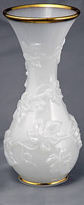 278 French Opaline Glass Vase