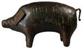 315 Leather Pig Signed by Bernard Buffet