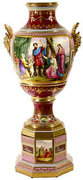 275 Monumental Royal Vienna Urn Sans Top