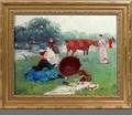 265A Juan Soler Spanish 19061984 OW The Picnic
