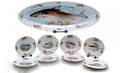 236 L S  S Carlsbad Austria Porcelain Fish Service