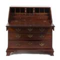 An American Mahogany Slant Front Bureau