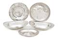 A Collection of Five American Sterling Silver Bowls