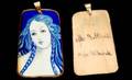 200 Maja Kitorak Ivory Painted Boticelli Brooch
