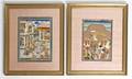 A Pair of Mughal Paintings on Paper