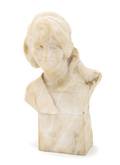 An Italian Carved Marble Bust