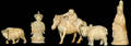 147 Five Small Carved Ivories