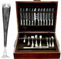 133 Gorham 84 pcs Etruscan Sterling Silver Flatware Se