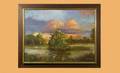 286A Helen Bode Florida 20th Century Landscape Oil on