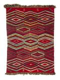 A Navajo Germantown Eyedazzler Wool Serape