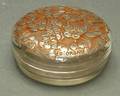 379 Molded Covered Lalique Powder Box