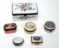 325 Six Assorted Enamel Boxes incl 2 Battersea Boxes