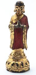 A Chinese Gilt Bronze Figure of Buddha