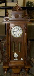 An American Maple Regulator Clock