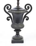 A Continental Bronze Urn