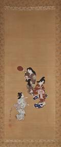 A Pair of Japanese Scroll Paintings