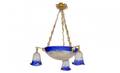 251 French Degue Art Glass Chandelier