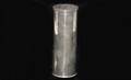 317 Unusual Cylindrical Sterling Lidded Canister