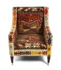 A Kilim Upholstered Armchair