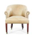 A Leather Upholstered Armchair