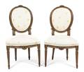 A Pair of Louis XVI Style Side Chairs