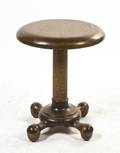 A Victorian Oak Pedestal Table