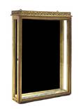 A Giltwood Wall Mount Vitrine