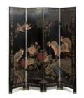 A FourPanel Lacquer Floor Screen