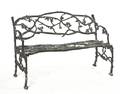 A Victorian Iron Garden Bench