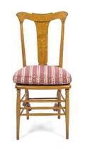 An American Birdseye Maple Side Chair