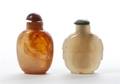 Two Agate Snuff Bottles
