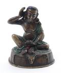 A Tibetan Bronze Seated Figure
