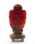 A Carnelian Snuff Bottle