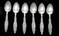 189 6 Whiting Lily of the Valley Sterling Silver Spoon
