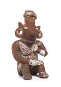 A PreColumbian Terracotta Figure Jalisco