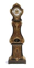 A Boulle Marquetry Tall Case Clock
