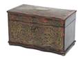 A Napoleon III Style Boulle Tea Caddy