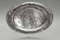 418 Thailand Silver Oval Tray