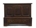 A George III Diminutive Oak Coffer