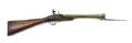 An English Walnut Brass and Steel Flintlock Blunderbuss Lacy  Co